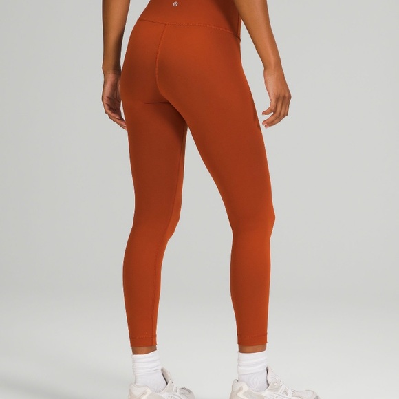 NWT Lululemon Wunder Train High-Raise Tight 25” Aztec Brick - Picture 2 of 8
